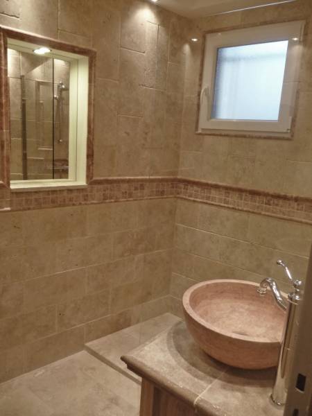 Rénovation complète d'une grande salle d'eau à Menton